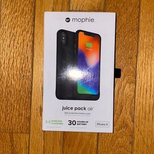 NEW Mophie Slim Battery Case 30 Hours iPhone X